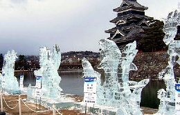 国宝松本城氷彫フェスティバル2020